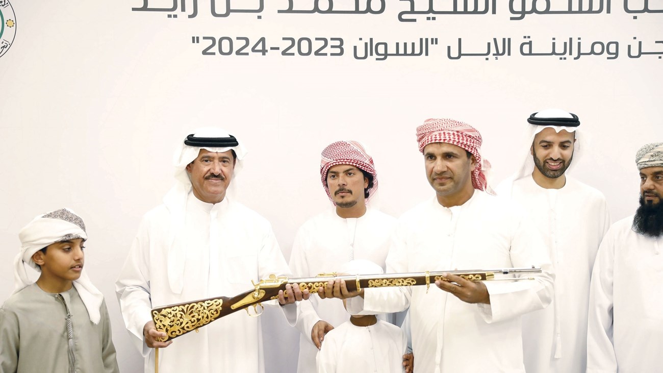معالي الشيخ سلطان بن حمدان يشهد منافسات اليوم الخامس من مهرجان صاحب السمو الشيخ محمد بن زايد ال نهيان المخصص لسن الثنايا 
