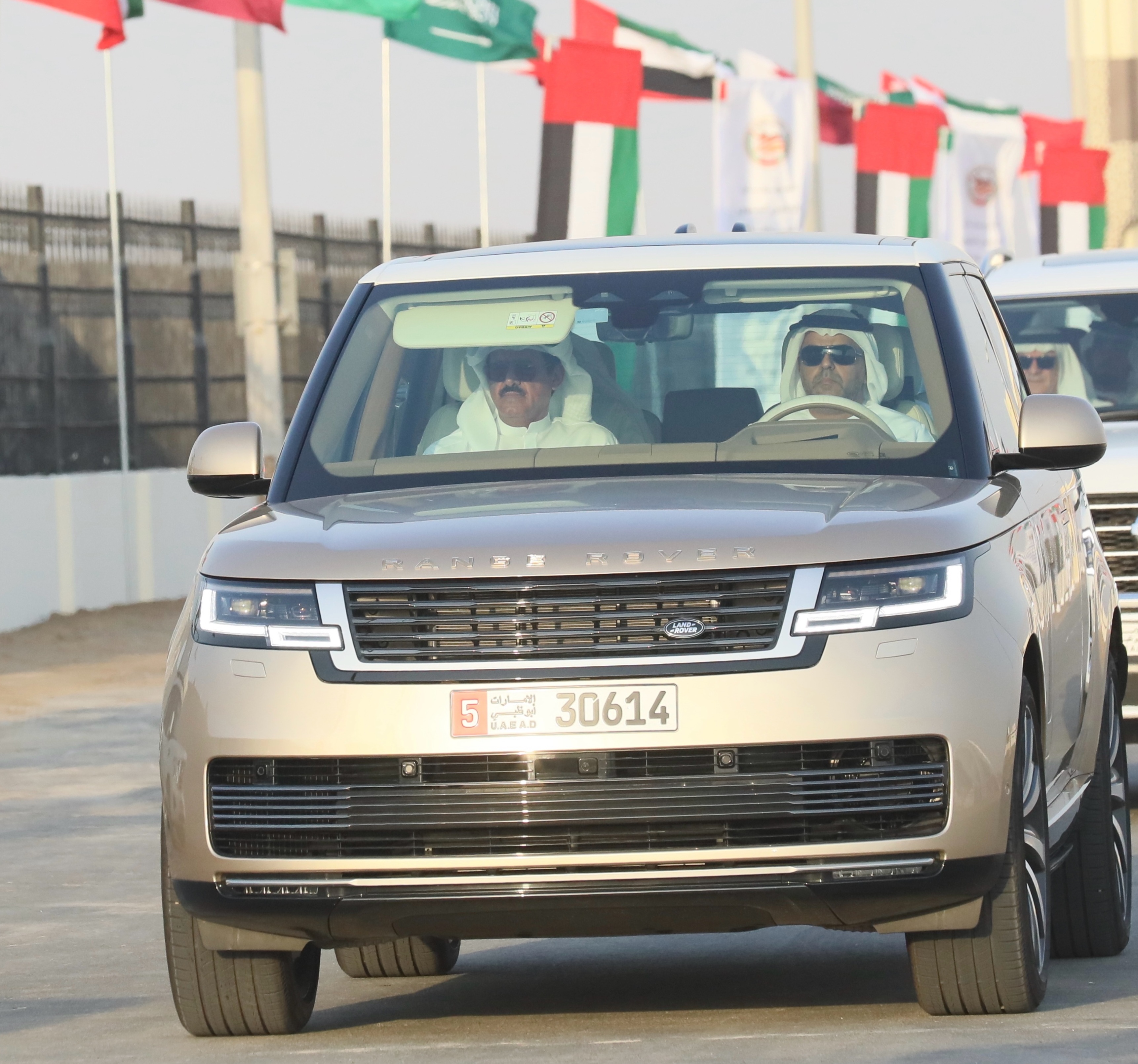 معالي الشيخ سلطان بن حمدان آل نهيان يشهد منافسات رموز اللقايا لهجن أصحاب السمو الشيوخ مساء اليوم الأحد 2025/05/11 في عاصمة الميادين . 