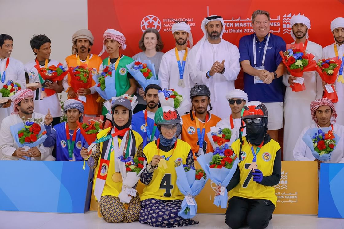 سمو الشيخ حمدان بن سلطان آل نهيان يتوج الفائزين في